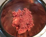 冷凍玉ねぎみじん切りとお麩入りハンバーグ作り方2写真