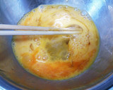 揚げ物の卵とパン粉で→サクサクたまご飯作り方3写真