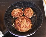 冷凍玉ねぎみじん切りとお麩入りハンバーグ作り方7写真