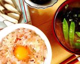 卵白混ぜごはんでふわふわ！卵かけごはん。作り方4写真