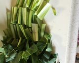 ベビーホタテと小松菜の甘酢あんかけ炒め作り方2写真
