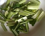 ベビーホタテと小松菜の甘酢あんかけ炒め作り方3写真