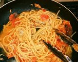 ツナとトマトのパスタ作り方5写真