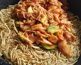 大磯屋イタリアンキムチ焼そば作り方6写真