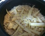 たけのこご飯＠炊飯器で簡単に炊き込みご飯作り方5写真