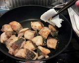 子どもパクパク ハマチガーリック焼き作り方5写真