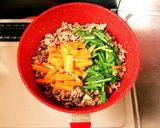 豚肉とニラとニンジンのつやつや照り炒め作り方6写真