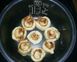 炊飯器でパン!シナモンロール作り方10写真