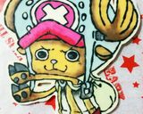 キャラチョコ チョッパーケーキ作り方1写真