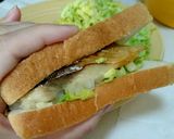 超簡単 鯖サンド作り方4写真