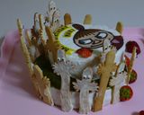 ミイ♥ニョロニョロ 誕生日ケーキデザイン作り方20写真