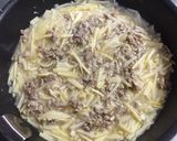 たけのこと豚肉の千切りあんかけご飯作り方5写真