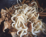 しょうが焼きうどん作り方1写真