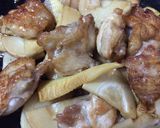 たけのこと鶏の照り焼き作り方4写真