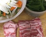 普通の豚キムチ作り方1写真