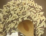 高野豆腐と挽肉入り♡もやし味噌炒め作り方3写真