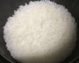 小松菜と豚肉のかきまわしご飯作り方1写真
