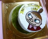 ミイ♥ニョロニョロ 誕生日ケーキデザイン作り方19写真