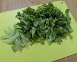 キャベツの外葉で一品作り方1写真