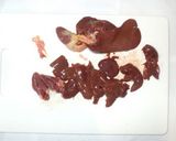 レバニラ炒め♪簡単レバー下処理ニラ炒める作り方2写真