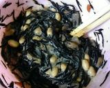 ひじきの煮物リメイク♪ひじきの巾着☆作り方3写真
