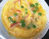 えんどう豆（グリンピース）とカニカマ卵作り方4写真