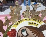 ミイ♥ニョロニョロ 誕生日ケーキデザイン作り方5写真