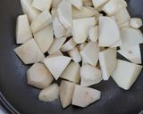チンして焼くだけ♪里芋(親芋)のステーキ作り方3写真