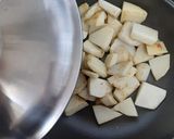 チンして焼くだけ♪里芋(親芋)のステーキ作り方4写真