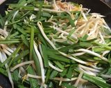 簡単♪豚肉もやしニラのにんにく醤油炒め作り方6写真
