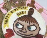 ミイ♥ニョロニョロ 誕生日ケーキデザイン作り方23写真