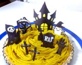 ミイ♥ニョロニョロ 誕生日ケーキデザイン作り方27写真