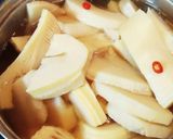 たけのこを大量消費！白だし煮込み♪作り方5写真