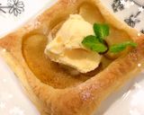 ガストの焼き立てりんごパイ〜バニラ添え作り方14写真