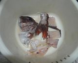 鯛のあらdeうしお汁作り方1写真