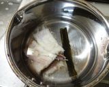 鯛のあらdeうしお汁作り方3写真