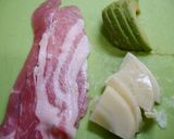 簡単！アボカドと筍の肉巻きマキ作り方1写真