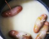 チコリとウィンナーのグラタン風ドック♪作り方11写真