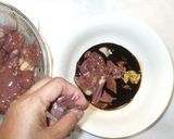 レバニラ炒め♪簡単レバー下処理ニラ炒める作り方5写真
