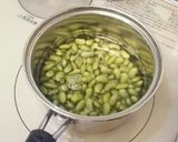 ひたし豆（青大豆煮）作り方2写真