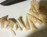 タケノコクリームパスタ作り方1写真