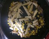 タケノコクリームパスタ作り方3写真