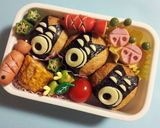 こどもの日キャラ弁◉お稲荷さんの鯉のぼり作り方3写真