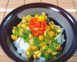 なめこ/メカブ/キムチご飯作り方3写真
