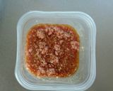 レンジで簡単☆酢生姜で薩摩芋のそぼろ煮。作り方2写真