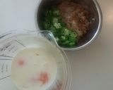 納豆オクラ　だし巻き卵～作り方1写真