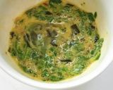 わさび菜の卵焼きおにぎらず作り方2写真