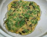 わさび菜の卵焼きおにぎらず作り方3写真