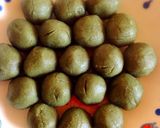 お砂糖なし！玄米粉でよもぎ団子。作り方7写真