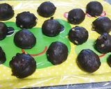 ブラックココアとチョコと胡桃のちぎりパン作り方3写真